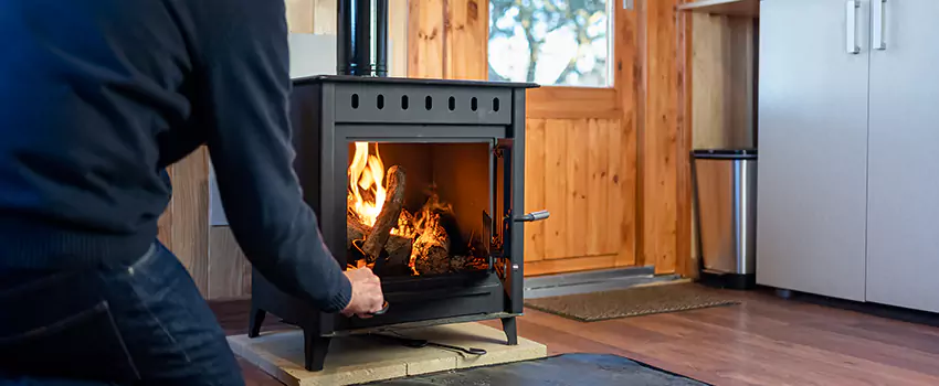 Open Hearth Wood Fireplace Installation in Calverton, MD